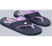 Animal Swish Womens AOP Flip Flops - Slip-on, Lightweight Sandals with Soft padded upper straps - For Autumn, Winter, Beach & Outdoors Light Purple Adult Shoe Size 6