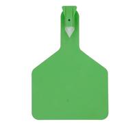 Animal Tag ， 50 Pcs/100Pcs Z Tag Blank Large, One Piece TPU Livestock Ear Tags(Green,50pcs)
