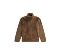 Animal Teddy Mens Fleece Jacket - Lightweight, Warm & Cosy Sweatshirt with Pockets, Super Soft - Spring Summer, Holiday, Walking, Hiking & Outdoors Brown L