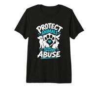 Animal Testing Protect Animals Stop Abuse Animal Rights Premium T-Shirt