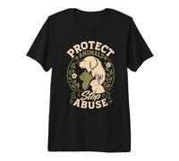Animal Testing Protect Animals Stop Abuse Animal Rights Premium T-Shirt