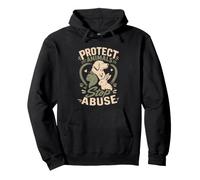 Animal Testing PROTECT ANIMALS STOP ABUSE Animal Rights Pullover Hoodie