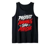 Animal Testing Protect Animals Stop Abuse Animal Rights Tank Top