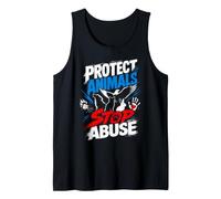 Animal Testing Protect Animals Stop Abuse Animal Rights Tank Top