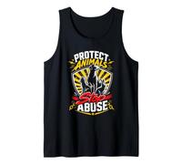 Animal Testing Protect Animals Stop Abuse Animal Rights Tank Top