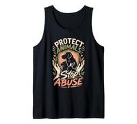 Animal Testing Protect Animals Stop Abuse Animal Rights Tank Top