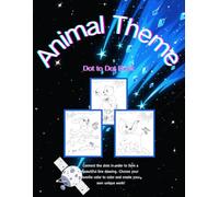 Animal Theme Dot To Dot Coloring books for Adults Relaxation.It contains 48 pictures of tortoise,hamster and other pictures,Large Print Size.This book size is 8.5*11 inches.