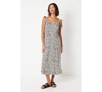 Animal Tie Shoulder Midi Dress Dorothy Perkins Animal 14