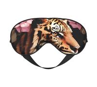 Animal Tiger Leopard Print Rose Flower Print Functionality Outdoor Travel Eye Mask Breathable Camping Meditation Yoga Friendly