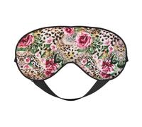 Animal Tiger Leopard Print Soft Eye Cover for Women Men Night Sleep Travel Nap