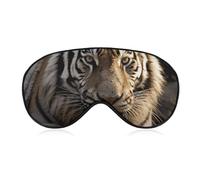 Animal Tiger Sleep Mask with Adjustable Strap, Comfortable & Soft Eye Mask for Sleeping Light Blocking, Lightweight & Breathable Eye Cover for Men Women