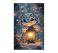 Animal Tiger Snow Jigsaw Puzzles for Adults 500, Fun Challenging Educational Games, Difficult Jigsaw Puzzles for Adults, Puzzle 500 Pieces