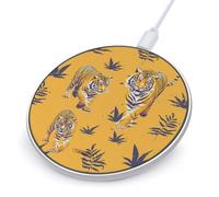 Animal Tigers Print Wireless Charger Fast Wireless Charging Pad Slim Wireless Charger Mat for Women Men