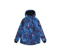 Animal Women's 'Tignes' Printed Waterproof Taped Seams Thermal Tested Snow Jacket in Purple | Size: 16 Animal Purple 16
