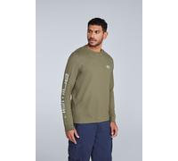 Animal Tommy Mens Graphic Long Sleeve Tee - Green - Green - Size: L