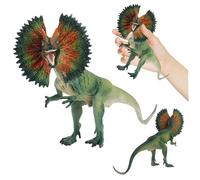 Animal Toys, Dinosaur Ornament, Realistic PVC Dilophosaurus, Educational Animal Figurines Enhance Cognitive Skills and Promoting Scientific Exploration for Kids and Collectors, Dilophosaurus