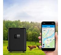 Animal Tracker, 4G Sheep, Cattle, Cattle and Horse Solar Energy Anti-theft GPS Tracker, High Brightness LED, 30000mAh Super Long Standby, 90 Days Historical Route Playback