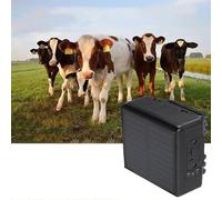 Animal Tracker GPS - Mini Solar 4G Tracker with 4000mAh Battery, Real-Time Positioning, Virtual Fence, Historical Trajectory, Multi-Platform Query for Cattle, Sheep, Horses