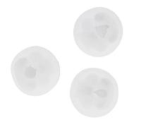 Animal Transparent Decorations for Fondant Candle Soap Aromatherapy Gypsum 3PCS - Non Stick Silicone, High Temperature, DIY Cake and Candy Making