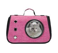 Animal Transport Carrier, Foldable Cat Carrier Bag, Puppy Travel Bag, Lightweight Yet Sturdy Build, Adjustable Shoulder Strap And Carrying Handles, 40x27x25cm, For Comfortable Transport