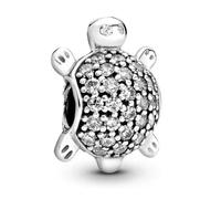 Animal Turtle Charm 925 Silver Charm Compatible with Pandora Charms, Trollbeads, Chamilia, Biagi and Many Other UK Charm Bracelets.