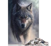 Animal Universe Wolf Puzzle Jigsaws 1000 Pieces for Adults & Teenager Age 12 Years Up Christmas Eve Gifts 1000pcs (75x50cm)