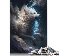Animal Universe Wolf Puzzles for Adults 1000 Piece Puzzle for Teenager Educational Game Challenge Toy 1000pcs (75x50cm)