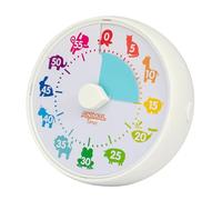 Animal Visual Timer and Color Timer for Kids, Preschoolers & Toddlers - Silent Classroom and Home 60-Minute Countdown Clock, Time Management Tool (Animal Timer)