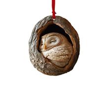 Animal Wall Decorations,2D Acrylic Christmas Ornaments Animals | Colorful Pendant Festive Decorations Bags for Holiday Wall Family Car Home Friends Colleagues Tree