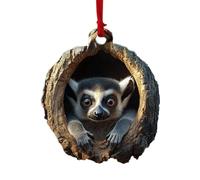 Animal Wall Decorations - 2D Owl Ornament | Animal Christmas Ornament, 2D Acrylic Christmas Decorations, Christmas Decorative Pendant, Cute Home Ornaments for Handbags,