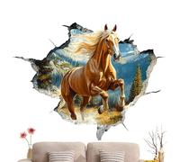 Animal Wall Stickers, Hole Decoration, Removable Wall Sticker for Children's Bedroom with Cartoon Theme | for Bedroom, Nursery, Bathroom, Home and Bar
