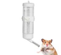 Animal Waterer Feeder - Drip Resistant Metal Spout Assembly, Stable Cage Attachment Mechanism, Consistent Fresh Water Supply Solution, Compact Space Saving Bottle Construction | Indoor Pet Enclosure C
