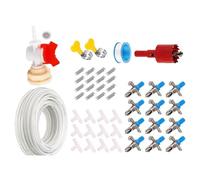 Animal Watering Systems With Tube And Hose 6/12/24pcs Nipples Drinkers For Rabbits Cage Watering Accessories Leakproof Waterer For Cage