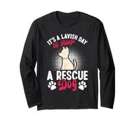 Animal Welfare A LAVISH DAY TO ADOPT A DOG Animal Rights Long Sleeve T-Shirt
