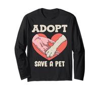 Animal welfare ADOPT SAVE A PET FUNNY Adopt an animal Long Sleeve T-Shirt