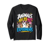 Animal Welfare Animals are NOT Experiments Animal Rights Long Sleeve T-Shirt