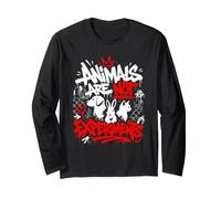 Animal Welfare Animals are NOT Experiments Animal Rights Long Sleeve T-Shirt