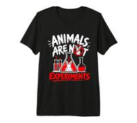 Animal Welfare Animals are NOT Experiments Animal Rights Premium T-Shirt