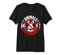 Animal Welfare Animals are NOT Experiments Animal Rights Premium T-Shirt