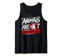 Animal Welfare Animals are NOT Experiments Animal Rights Tank Top