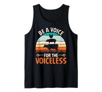 Animal Welfare BE A VOICE FOR THE VOICELESS Animal Rescue Tank Top