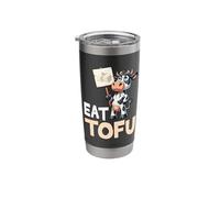 Animal Welfare Design for a Tofu Lover Stainless Steel Insulated Tumbler
