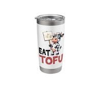 Animal Welfare Design for a Tofu Lover Stainless Steel Insulated Tumbler