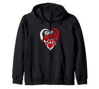 Animal Welfare FUR IS MURDER Anti Fur Zip Hoodie