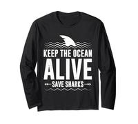 Animal Welfare KEEP THE OCEAN ALIVE SHARKS Animal Rights Long Sleeve T-Shirt
