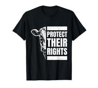 Animal Welfare PROTECT THEIR RIGHTS Funny Animal Rights T-Shirt