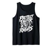Animal Welfare Protect Their Rights Funny Animal Rights Tank Top