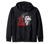 Animal Welfare RESCUES THE GORILLAS Funny Animal Rights Zip Hoodie