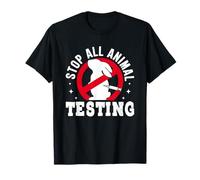 Animal Welfare STOP ANIMAL TESTING EXPERIMENTS Animal Rights T-Shirt