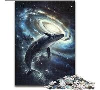 Animal Whale Art Jigsaw Puzzles for Teenagers 1000 Piece Puzzle, Challenging Game Toys Wall Decoration Unique Birthday And Xmas Gifts (50x75cm)